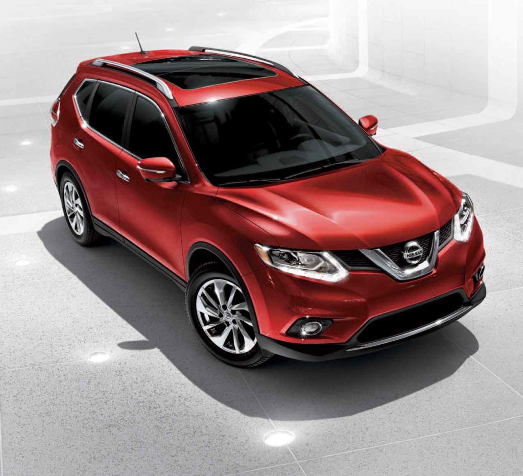 Nissan Certified Collision Repair - Red Nissan SUV