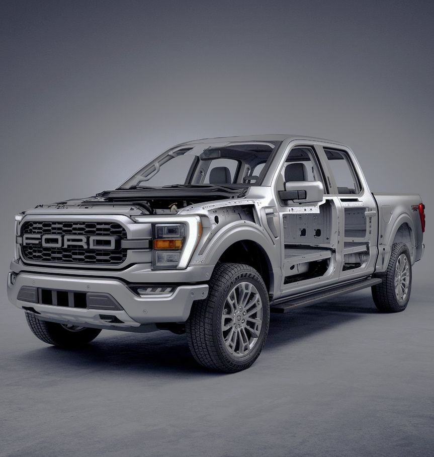 Ford Truck showing the aluminum body for Ford Certified Aluminum Repair Eurotech Inc Ford-Truck-showing-the-aluminum-body-for-Ford-Certified-Aluminum-Repair-Eurotech-Inc.